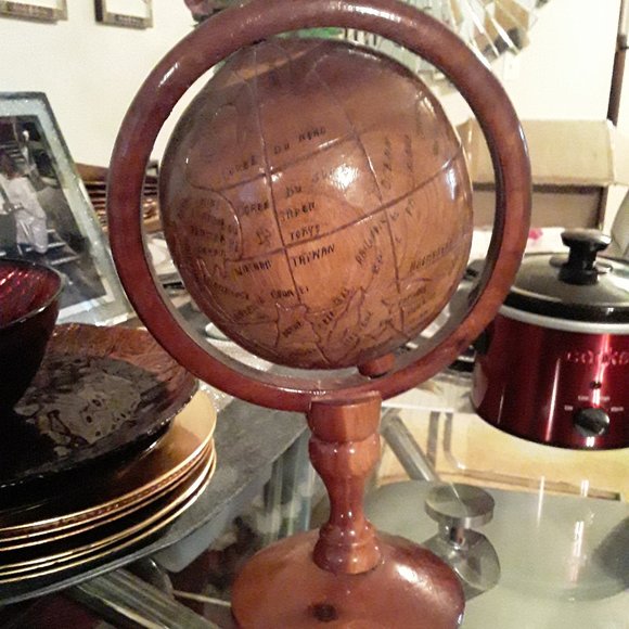 Other - WOODEN GLOBE EXCELLENT CONDITION